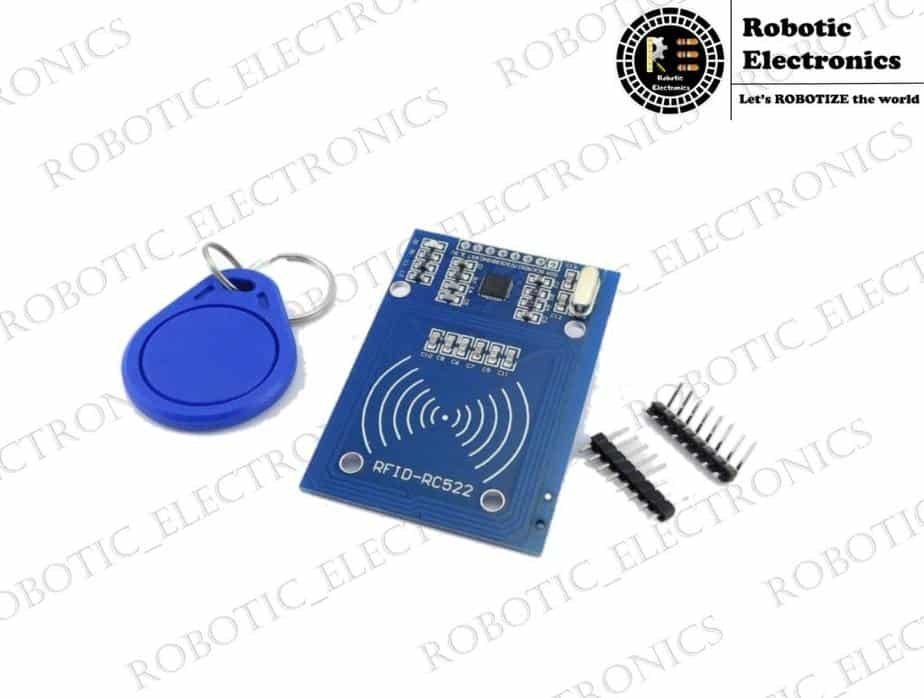 rfid rc522 proteus library