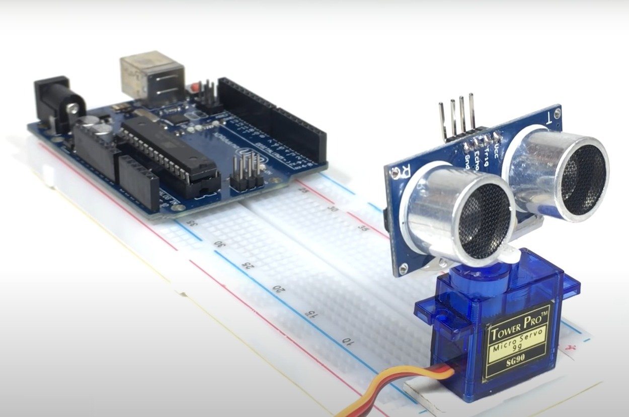 Arduino Uno Radar Using Ultrasonic Sensor And Its Working 5105