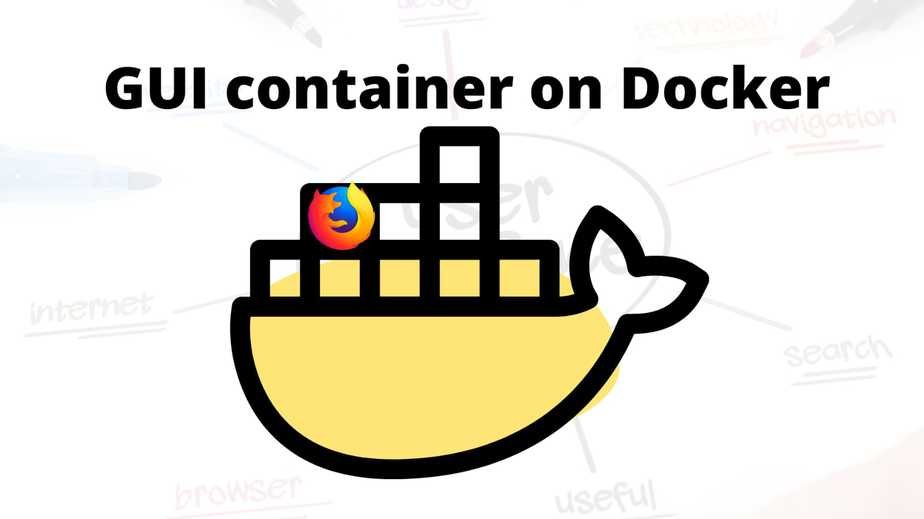 GUI Application on Docker Container | ROBOTIC ELECTRONICS